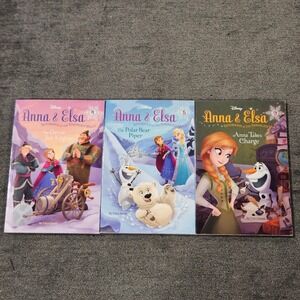 Disney's Anna & Elsa Frozen: Lot of 3 Chapter Books‎ 4,5,9